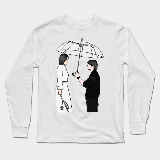 Wonderful World Korean Drama Long Sleeve T-Shirt by ArtRaft Pro